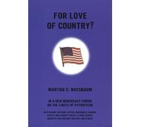 Martha Nussbaum For Love of Country? (Tascabile) New Democracy Forum