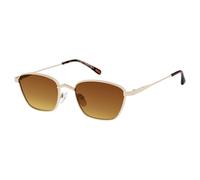 Martha Stewart Martha Stewart Slim rettangolare in metallo con fronte angolare e una silhouette elegante strutturata, Oro/Tartaruga, One Size