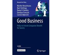 Marthe Hesselmans Bart Stellinga Ramy El-Dardir Good Business (Copertina rigida)