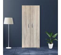 MARTI - ARMADIO MOBILE COLONNA 2 ANTE 4 RIPIANI 72X38XH178 FRASSINO OLMO ROVERE