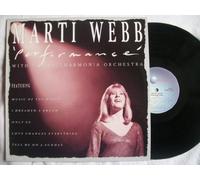 MARTI WEBB - PERFORMANCE LP UK TELSTAR 1989