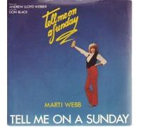 MARTI WEBB - TELL ME ON A SUNDAY 7" (VINYL 45) UK POLYDOR 1980