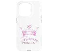 Martial Arts Karate Princess Custodia per iPhone 15 Pro