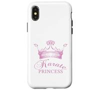 Martial Arts Karate Princess Custodia per iPhone X/XS