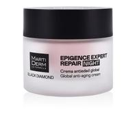 MartiDerm Black Diamond Epigence Expert Repair Night crema notte antirughe ricaricabile 50 ml