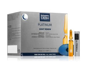 MartiDerm Platinum Night Renew siero antirughe notte in fiale 30x2 ml