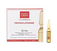 Martiderm - Proteos Liposome 10 Fiale - Trattamento Idratante E Illuminante Viso Per Pelle Grassa