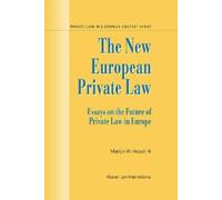 Martijn W. Hesselink The New European Private Law (Copertina rigida)
