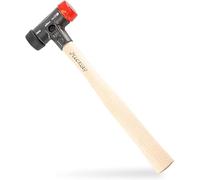 Wiha Mazza Safety semimorbida/dura con manico in noce americano, testa di percussione rotonda 30mm Quantità:1