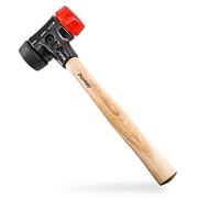 Martillo de cara blanda Safety de dureza media/duro 832-38 60 SAFETY; schw./orange transp.