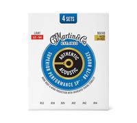 Martin 41Y25MA140PK4 Authentic Acoustic SP 80/20 Confezione da 4