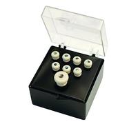 Martin Acoustic Guitar Bridge Pin Set (Black Pearl/White Pearl) White/Pearl Inlay
