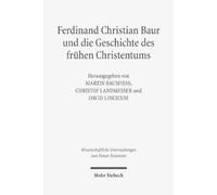 Martin Bauspieß Ferdinand Christian Baur und die Geschichte d (Copertina rigida)