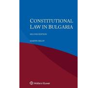 Martin Belov Constitutional Law in Bulgaria (Tascabile)