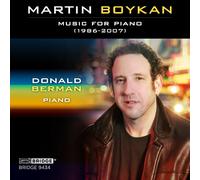 Martin Boykan Martin Boykan: Music for Piano (CD) Album