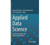 Martin Braschler Applied Data Science (Copertina rigida)