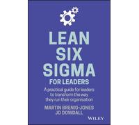 Martin Brenig-Jones Jo Dowdall Lean Six Sigma For Leaders (Copertina rigida)