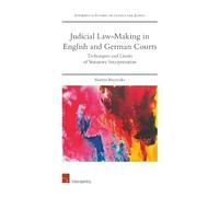 Martin Brenncke Judicial Law-Making in English and German Cou (Copertina rigida)