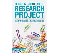 Martin Brett Davies Nathan Hughe Doing a Successful Research Projec (Tascabile)