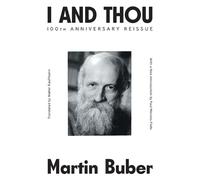 Martin Buber I and Thou (Tascabile)