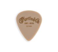 Martin & Co. 18A0119 Luxe Apex Pick 1mm in Torlon, Plettro Standard Apex per Chitarra con Superficie Satinata e Bordi Smussati