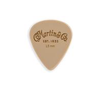 Martin & Co. 18A0120 Luxe Apex Pick 1.5mm in Torlon, Plettro Standard Apex per Chitarra con Superficie Satinata e Bordi Smussati