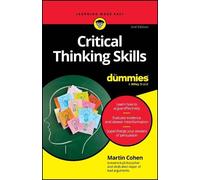 Martin Cohen Critical Thinking Skills For Dummies (Tascabile)