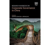 Martin Conyon Research Handbook on Corporate Governance in Ch (Copertina rigida)