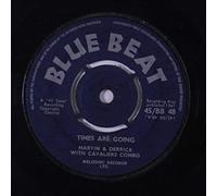 MARTIN & DERRICK - times are going / i love you baby 45 rpm single