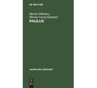 Martin Dibelius Werner Georg Kümmel Paulus (Copertina rigida) Sammlung Göschen