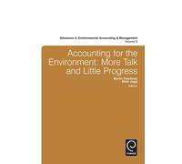 Martin Freedman Accounting for the Environment (Copertina rigida)