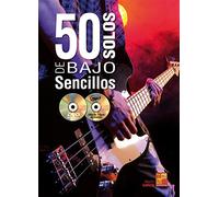 Martin Garcia: 50 Solos De Bajo Sencillos (Libro/CD/DVD). For Basso elettrico