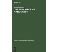 Martin Hagedorn Das Percy-Folio-Manuskript (Copertina rigida)