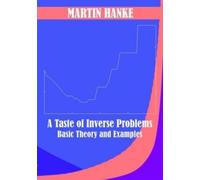 Martin Hanke A Taste of Inverse Problems (Tascabile)