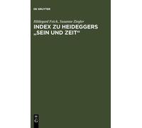 Martin Heiddeger Sein Und Zeit, Index (Tascabile)