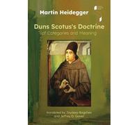 Martin Heidegge Duns Scotus's Doctrine of Categories and Mean (Copertina rigida)