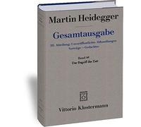Martin Heidegge Martin Heidegger, Gesamtausgabe. III. Abteilu (Copertina rigida)