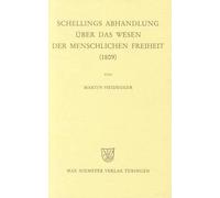 Martin Heidegge Schellings Abhandlung Über Das Wesen Der Mens (Copertina rigida)