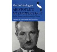 Martin Heidegger Aristotle's Metaphysics 1-3 (Copertina rigida)