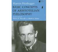Martin Heidegger Basic Concepts of Aristotelian Philosophy (Copertina rigida)