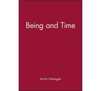 Martin Heidegger Being and Time (Tascabile)