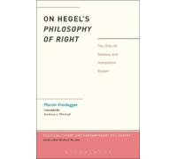 Martin Heidegger On Hegel's Philosophy of Right (Tascabile)