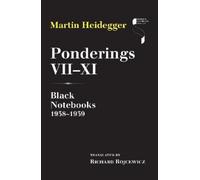 Martin Heidegger Ponderings VII-XI (Copertina rigida)