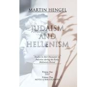 Martin Hengel Judaism and Hellenism (Tascabile)