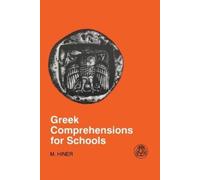Martin Hiner Gr omprehension for Schools (Tascabile) Greek Language