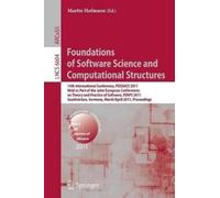 Martin Hofmann Foundations of Software Science and Computational Str (Tascabile)