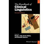 Martin J. Ball The Handbook of Clinical Linguistics (Copertina rigida)