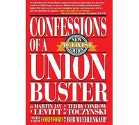 Martin J Levitt Terry Conrow Toczy Confessions of a Union Bu (Copertina rigida)