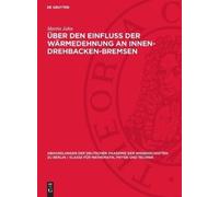 Martin Jahn Über Den Einfluß Der Wärmedehnung an Innen-Drehba (Copertina rigida)