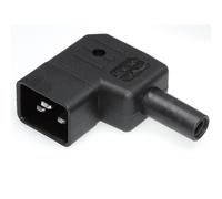 Martin Kaiser 746/sw/C Connettore IEC 746 Spina angolata Tot poli: 2 + PE 16 A